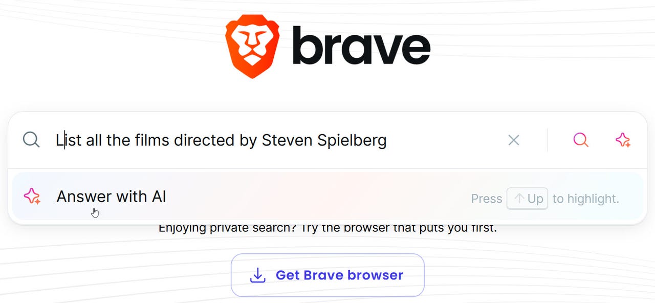 Brave search engine adds privacy-focused AI – no Google or Bing needed